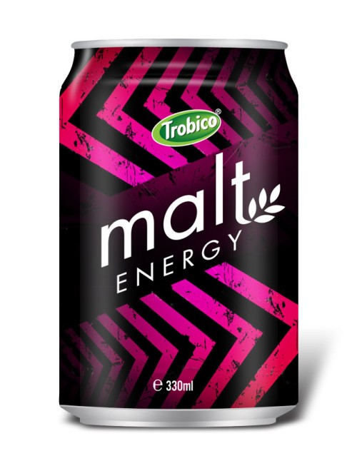 330ml Malt energy alu can